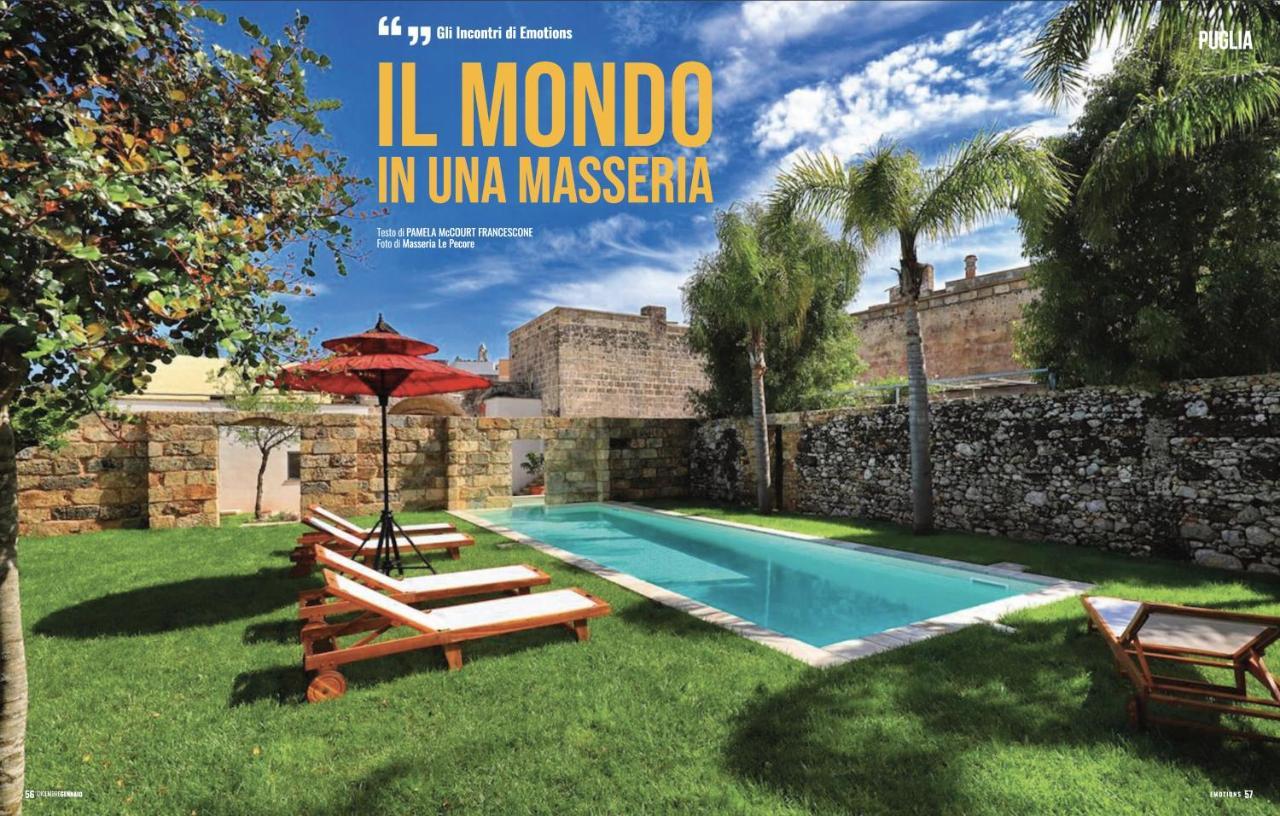 Masseria Delle Pecore Specchia Exteriör bild